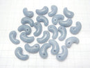 Angelite AAA-AAA- Comma Shaped Bead  [15x10][20x12][30x20] 3pcs $7.79