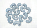 Angelite AAA-AAA- Comma Shaped Bead  [15x10][20x12][30x20] 3pcs $7.79