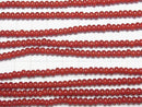 [Video] Indian White Heart Beads Rondelle 4x4x3mm 1strand beads (approx. 23 inches/58 cm)