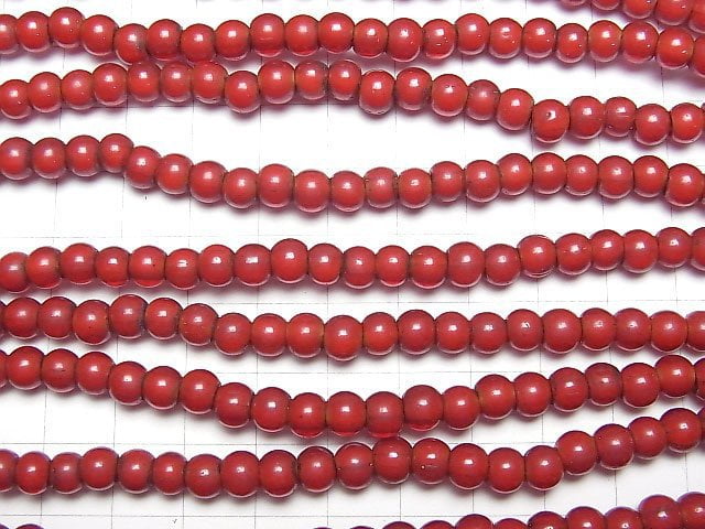 [Video] Indian White Hearts Beads 6x6x5mm 1strand beads (aprx.24inch/60cm)