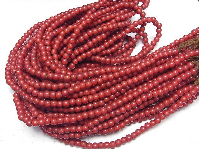 [Video] Indian White Hearts Beads 6x6x5mm 1strand beads (aprx.24inch/60cm)