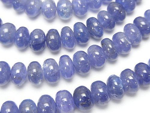 Roundel, Tanzanite Gemstone Beads