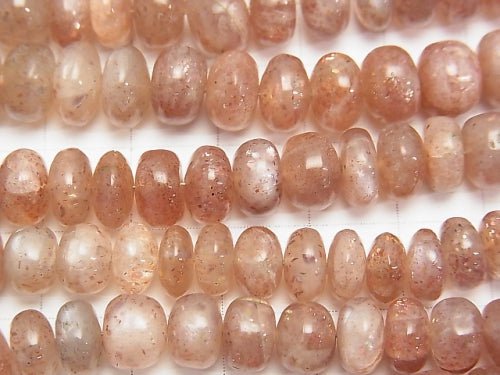 [Video] 1strand $24.99Sunstone AAA--AA++ Rondelle  1strand beads (aprx.7inch/18cm)