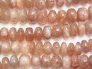 [Video] 1strand $24.99Sunstone AAA--AA++ Rondelle  1strand beads (aprx.7inch/18cm)
