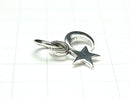 Silver925 Star & New Moon Charm 1pc