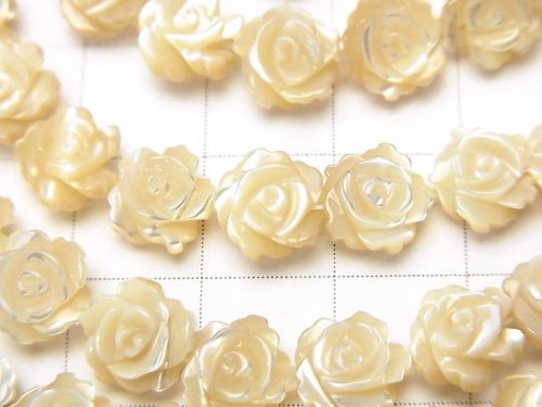 Mother of Pearl MOP AAA Beige Rose 8mm 1/4 or 1strand beads (aprx.15inch/36cm)