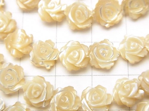 Mother of Pearl MOP AAA Beige Rose 8mm 1/4 or 1strand (aprx.15inch/36cm)