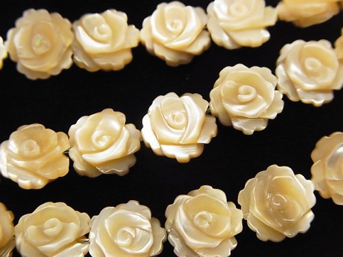 Carving, Mother of Pearl (Shell Beads), Rose Pearl & Shell Beads
