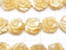 Mother of Pearl MOP AAA Beige Rose10mm 1/4 or 1strand (aprx.15inch/37cm)