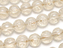 Champagne Quartz, Rose, Round Gemstone Beads