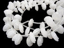 White Jade Rose 20 mm 1/4 or 1strand (Approx 38 cm)