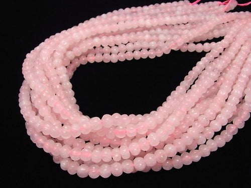 1strand $9.79! Rose Quartz  Pumpkin Shape 6x6x5mm 1strand beads (aprx.15inch/38cm)