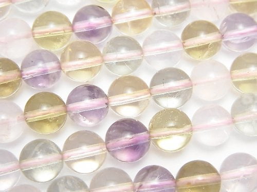 Mixed Stone, Round Gemstone Beads