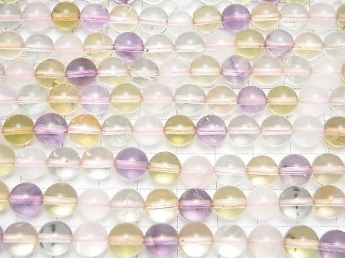 High Quality Mixed Stone AAA--AA++ Round 8mm half or 1strand beads (aprx.15inch/38cm)