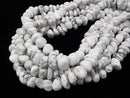 1strand $4.79! Howlite Magnesite  Chips (Small Nugget ) 1strand beads (aprx.15inch/38cm)