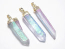 Accessories, Crystal Quartz, Pendant, Point Gemstone Beads