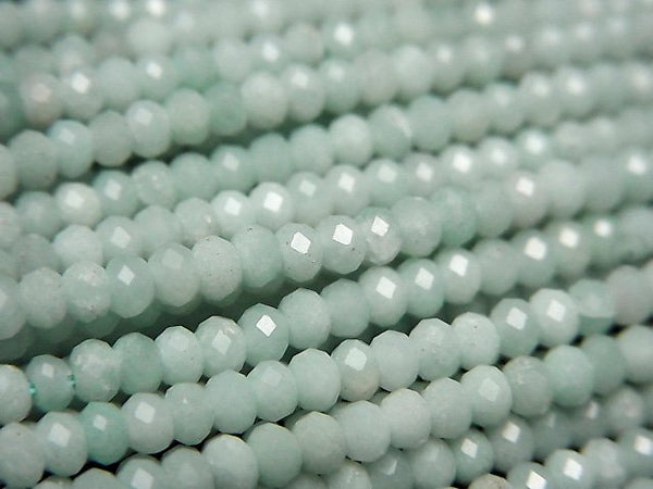 Amazonite, Roundel Gemstone Beads