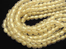 [Video] Lampwork Beads Round 12mm [Gold Powder x Clear] 1strand beads (aprx.8inch/20cm)