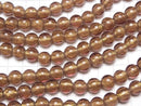 Lampwork Beads Round 10mm [Gold Powder x Light Purple] 1strand beads (aprx.10inch/25cm)