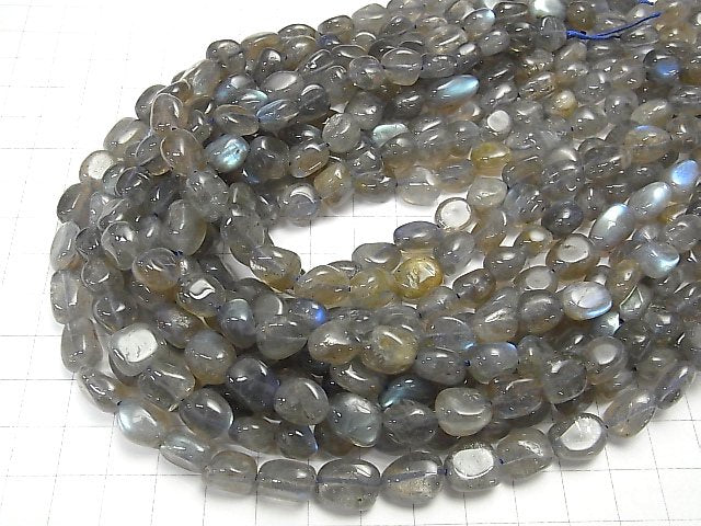 [Video] Labradorite AA+ Nugget  half or 1strand beads (aprx.15inch/38cm)