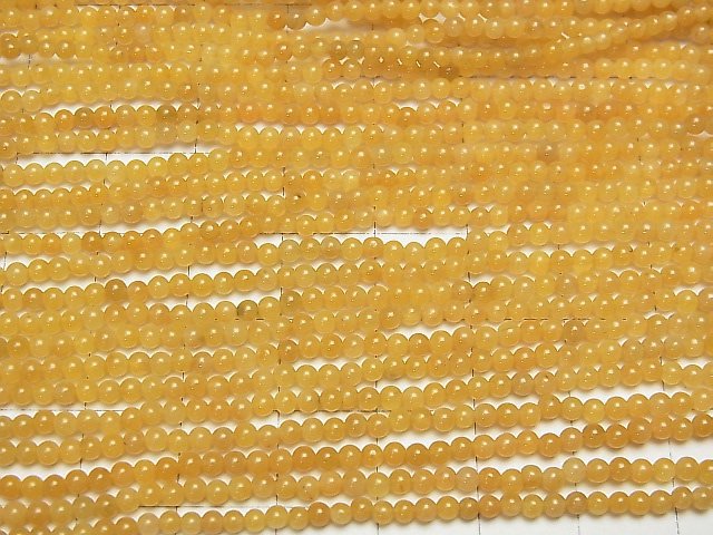 1strand $3.79! Yellow Jade Round 2mm 1strand beads (aprx.15inch / 38cm)