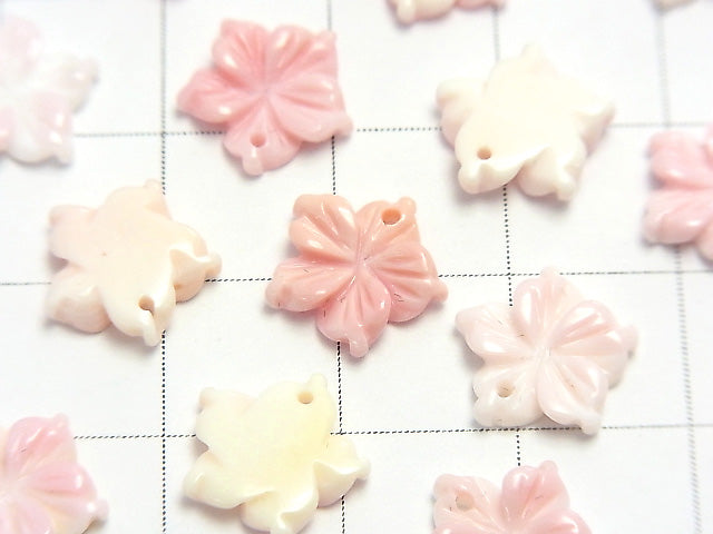 [Video] Queen Conch Shell AAA Flower carving 10 mm 2 pcs $4.79!