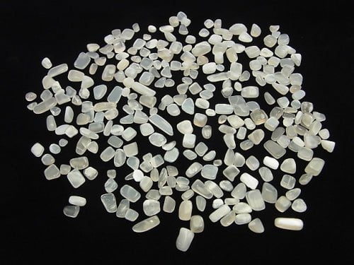 White Moonstone AAA - AA ++ Undrilled Chips 100 grams $5.79!
