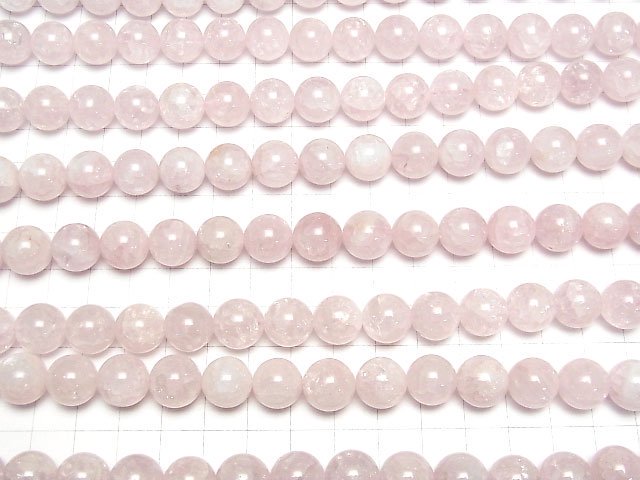[Video] Crack Rose Quartz Round 12mm 1strand beads (aprx.15inch/36cm)