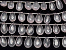 MicroCut High Quality Rose Quartz AAA Pear shape  Faceted Briolette  1strand (8pcs )