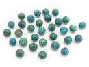 High Quality Peruvian Blue Opal AAA ++ Round 9mm 3pcs