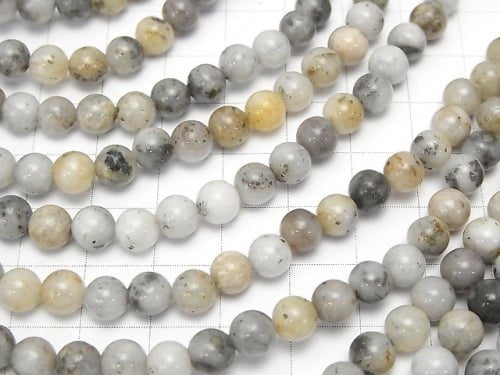 1strand $8.79! Pyrite in Quartz Round 6mm 1strand beads (aprx.15inch / 38cm)