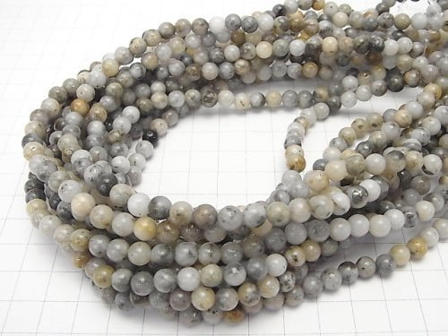 1strand $8.79! Pyrite in Quartz Round 6mm 1strand beads (aprx.15inch / 38cm)