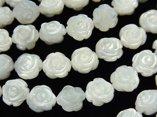 Carving, Mother of Pearl (Shell Beads), Rose Pearl & Shell Beads