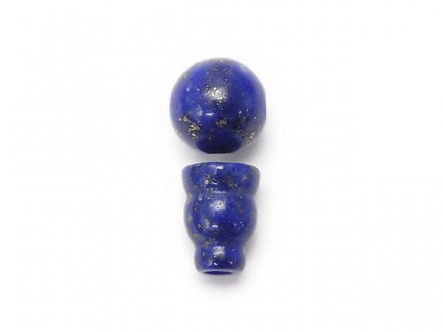 Lapis lazuli, T-Hole Gemstone Beads