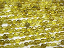 [Video] 1strand $5.79! Olive color Cracked Crystal Nugget 1strand beads (aprx.15inch / 38cm)