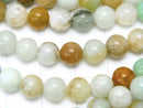 [Video] Mix Amazonite Round 6mm 1strand beads (aprx.15inch / 37cm)
