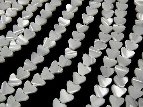1strand $6.79! Mother of Pearl MOP Butterfly Motif 9x7x2mm White 1strand beads (aprx.14inch / 34cm)