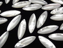 [Video]High Quality White Shell AAA Marquise 30x10mm 1pc