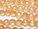 Faceted Round, Flash Crystal Gemstone Beads