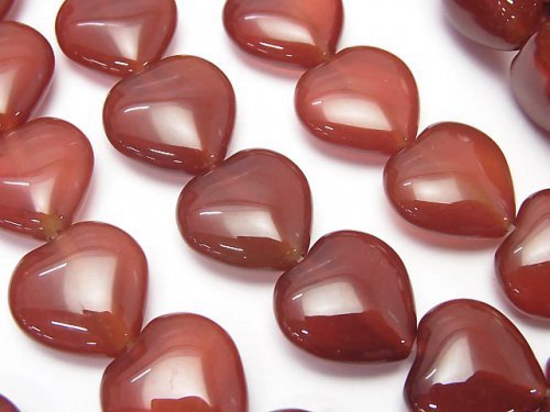 Agate, Heart Gemstone Beads