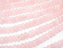1strand $8.79! Rose Quartz AA++ Rondelle 6x6x4mm 1strand beads (aprx.15inch/37cm)