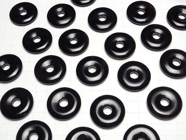 [Video] Onyx Coin (Donut) 30x30x5mm 2pcs