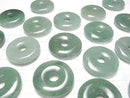 [Video] Green Aventurine Coin (Donut) 30x30mm 2pcs