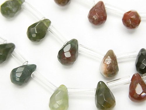 Agate, Drop Gemstone Beads