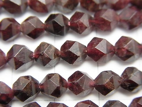 Garnet AA 20Faceted Round 6mm 1strand beads (aprx.15inch/36cm)