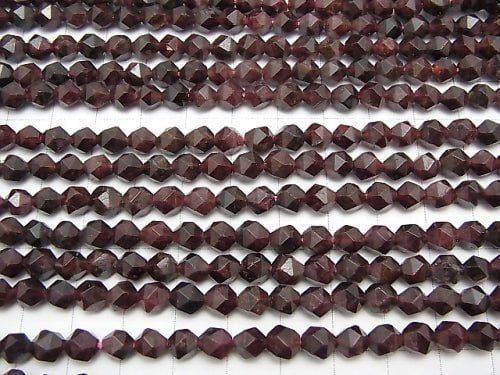 Garnet AA 20Faceted Round 6mm 1strand beads (aprx.15inch/36cm)