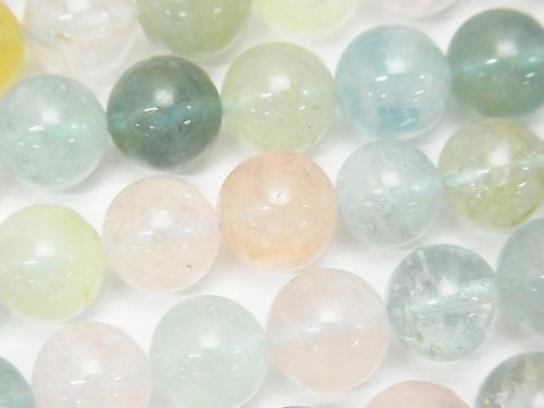 Mixed Stone, Round Gemstone Beads