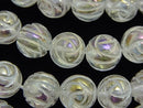 Flash Crystal, Round Gemstone Beads