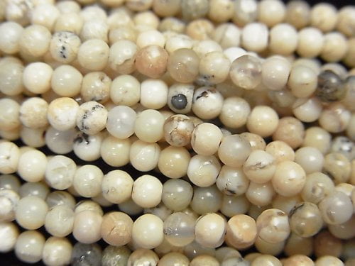 [Video] African Opal  Round 3mm 1strand beads (aprx.15inch/38cm)