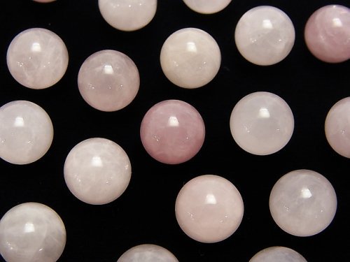 Rose Quartz, Round, Undrilled Gemstone Beads